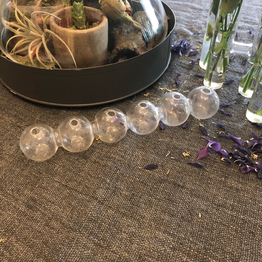 Glass bubbles vase - Picture 3 of 4